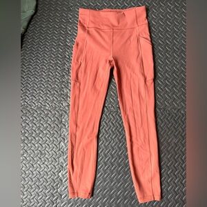 Lululemon Athletica Coral Leggings